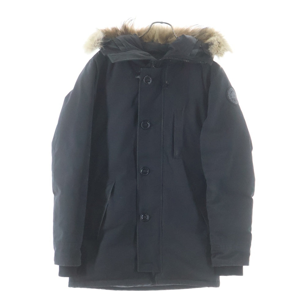 CANADA GOOSE(カナダグース) CHATEAU PARKA BLACK LABEL HERITAGE ブラックレーベル シャトーパーカ コヨーテファー フーデッドダウンジャケット コート ブラック 3426MB