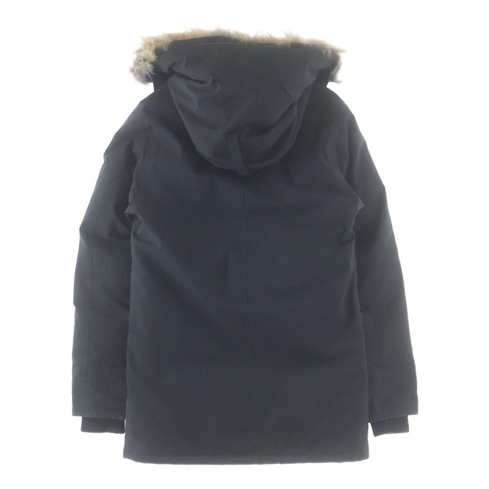 CANADA GOOSE(カナダグース) CHATEAU PARKA BLACK LABEL HERITAGE ブラックレーベル シャトーパーカ コヨーテファー フーデッドダウンジャケット コート ブラック 3426MB