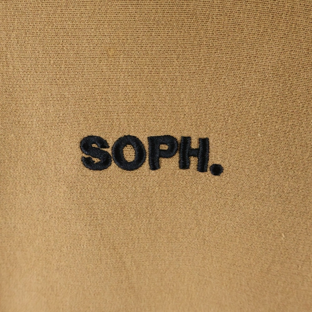 CHAMPION(チャンピオン) ×SOPH. REVERSE WEAVE HOODIE ソフ リバースウィーブ プルオーバースウェットパーカー フーディー ブラウン C8-A115