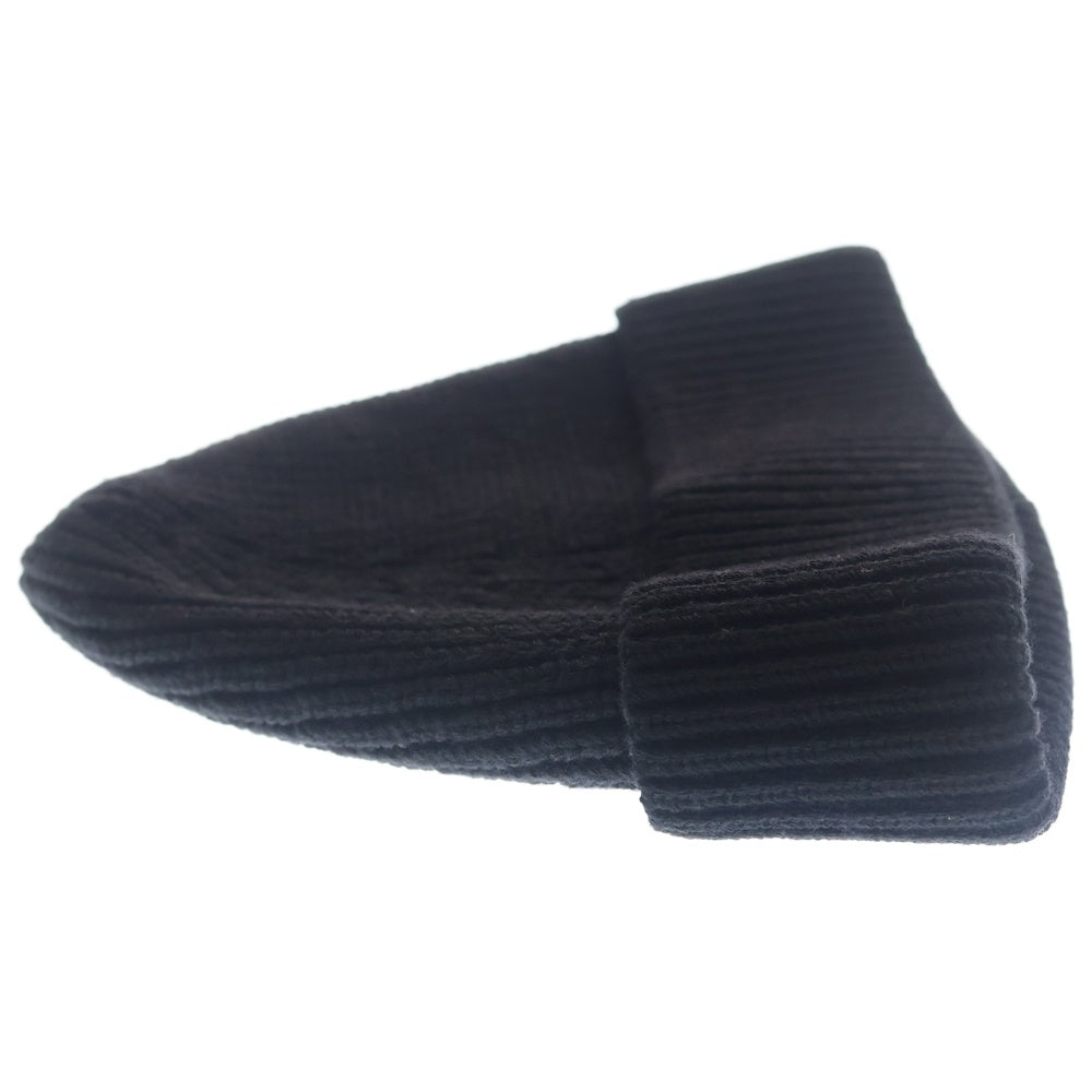 Maison Margiela(メゾンマルジェラ) KnitCap ウール混 四つタグ ビーニー ニット帽 ブラック S50TC0051