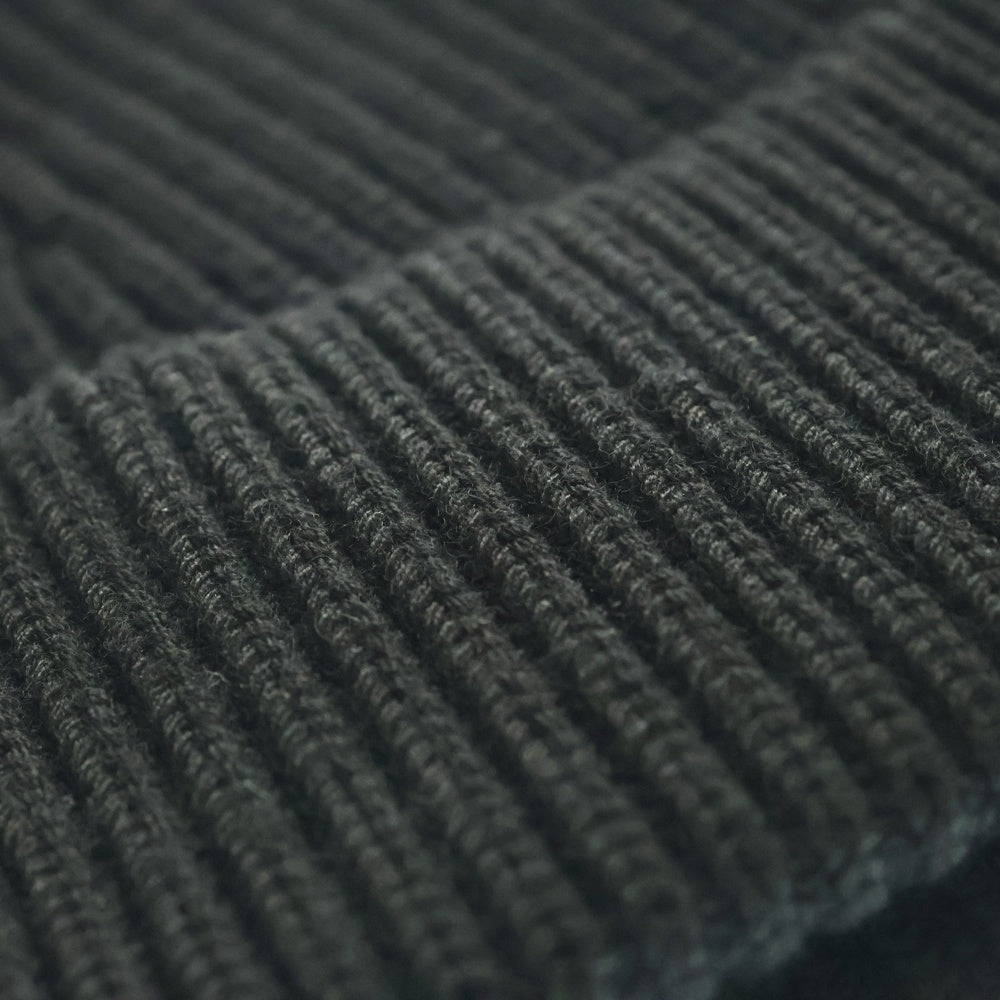Maison Margiela(メゾンマルジェラ) KnitCap ウール混 四つタグ ビーニー ニット帽 ブラック S50TC0051
