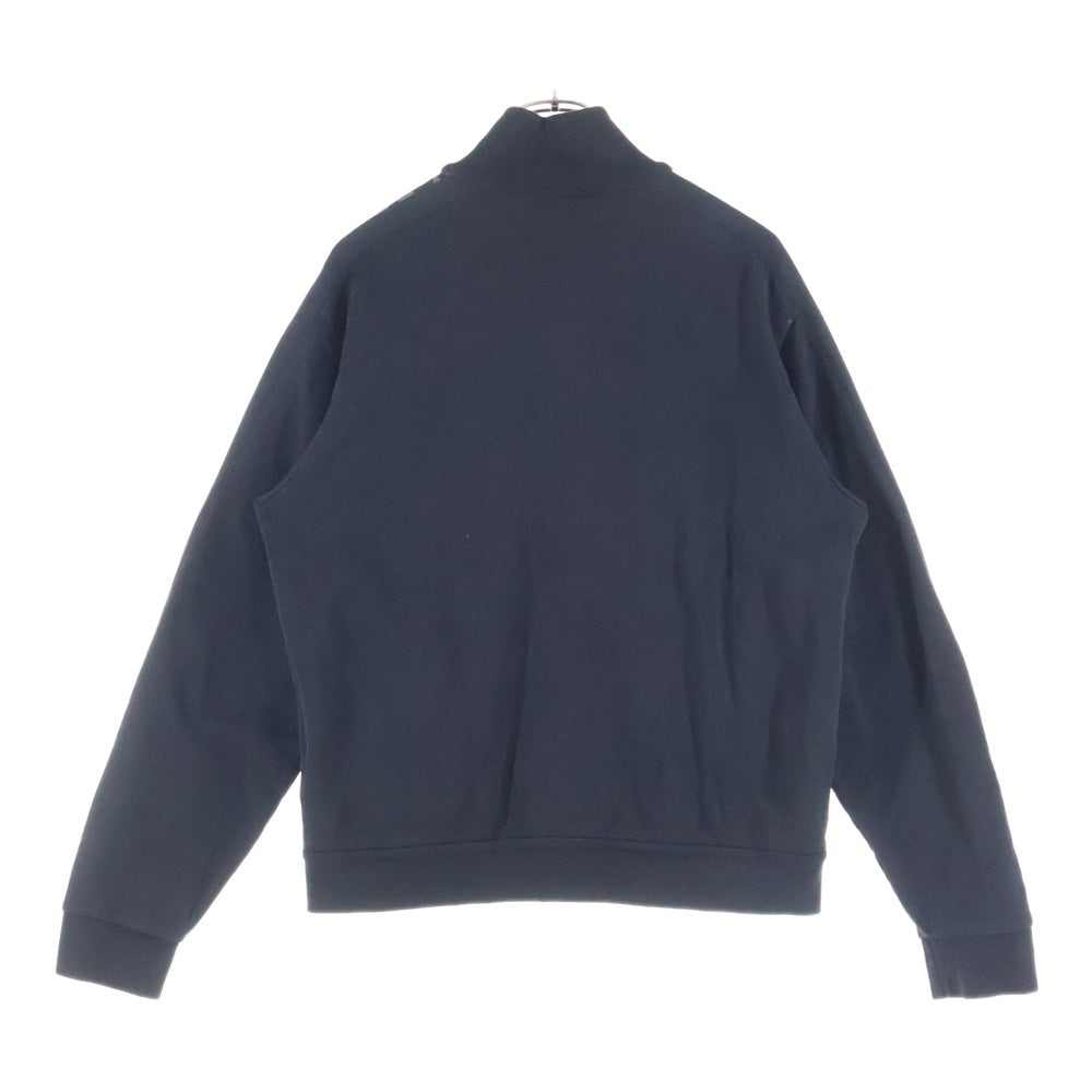 MONCLER(モンクレール) 22SS ZIP UP CARDIGAN サイドロゴプリント ジップアップ スウェット ブラック H10918G00033