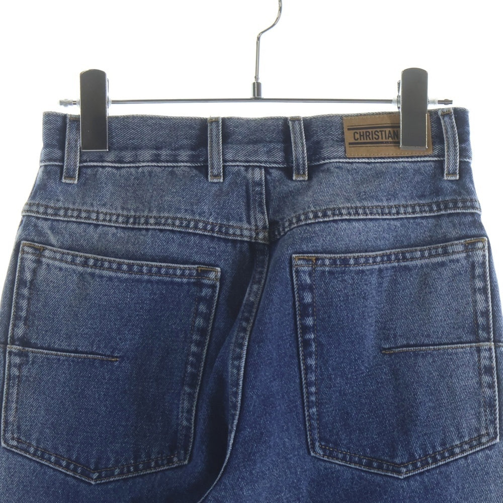DIOR(ディオール) レギュラーフィット オブリーク コットンデニムパンツ レディース インディゴ 452P69A3377