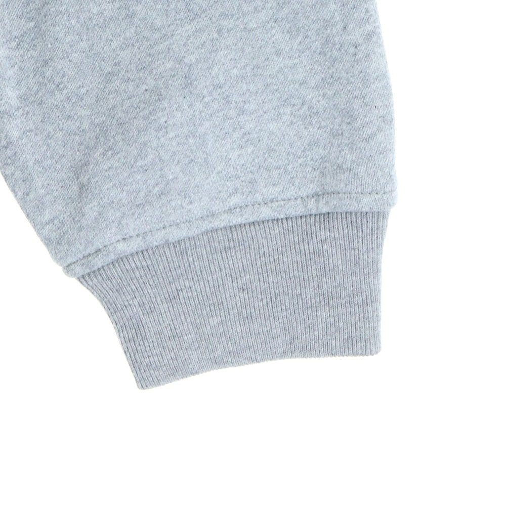 UNIFORM EXPERIMENT(ユニフォームエクスペリメント) 24SS AUTHENTIC LOGO SWEAT VARSITY JACKET オーセンティックロゴ スウェットバーシティージャケット グレー UE-240006