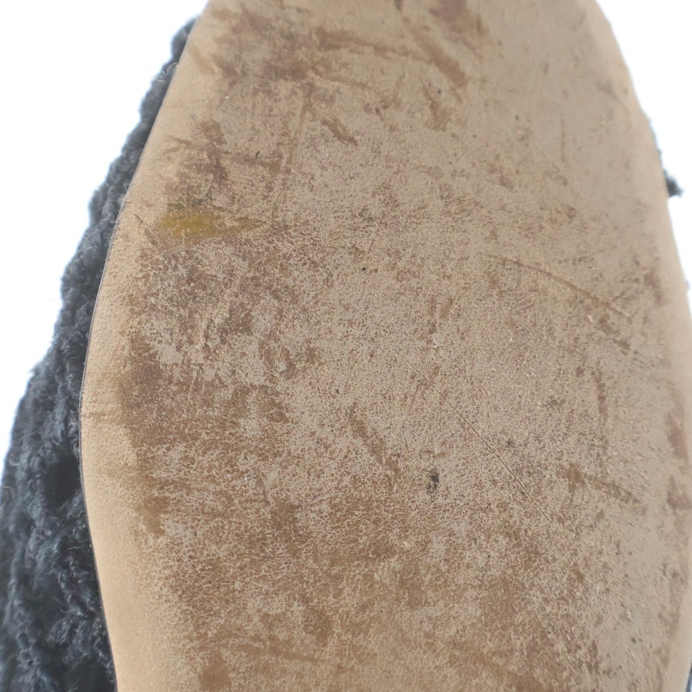 CHANEL(シャネル) ハートスタッズ ココマーク ブレードコード ローファー レディース ブラック G38832