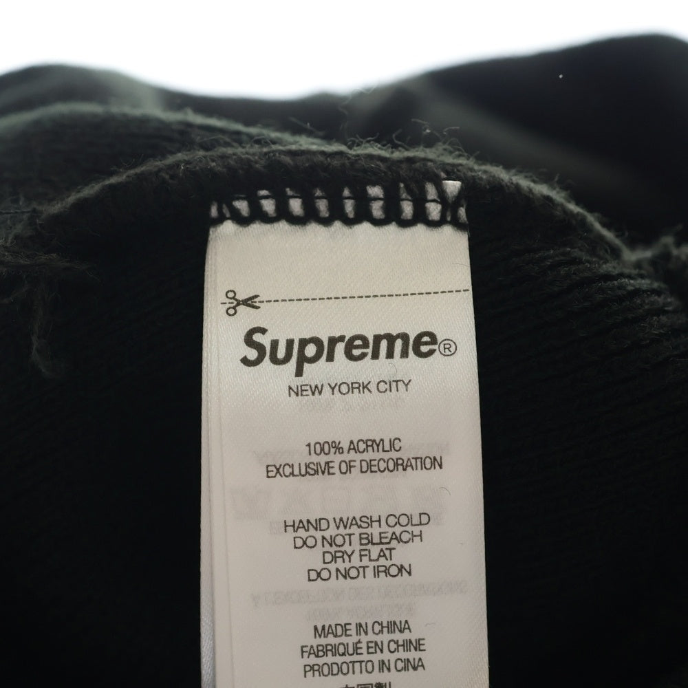 SUPREME(シュプリーム) 25AW Tag Beanie タグ プリントデザイン ニット帽 ビーニー 帽子 ブラック