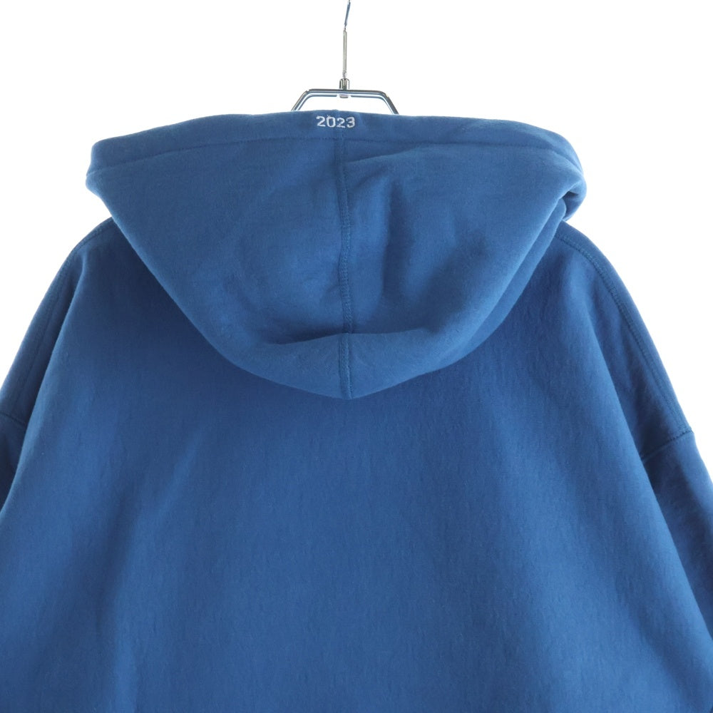 SUPREME(シュプリーム) 23AW Box Logo Hooded Sweatshirt ボックスロゴ プルオーバースウェットパーカー フーディー ブルー