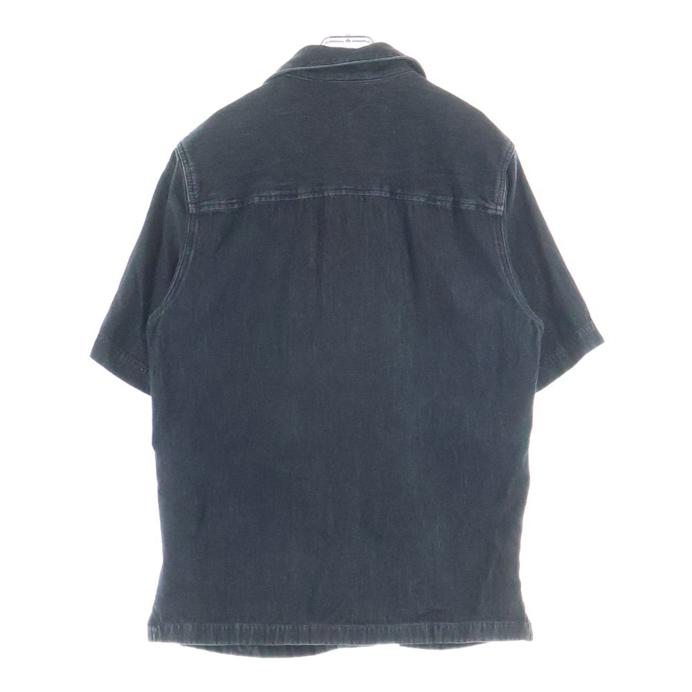 DIESEL(ディーゼル) D-PAROSHORT ディーパロ ショートスリーブ デニムシャツ ブラック A03533