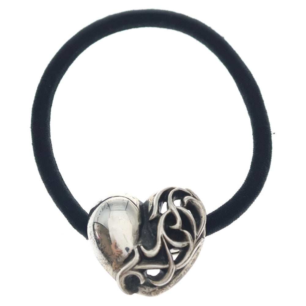 CHROME HEARTS(クロムハーツ) HAIRBAND ハートボール ヘアバンド ヘアゴムコンチョ シルバー