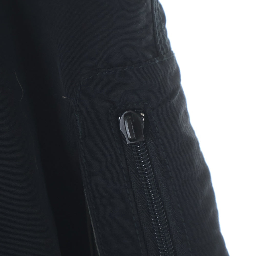 CHROME HEARTS(クロムハーツ) CROSS PATCH CARGO SWIM SHORTS セメタリークロスパッチ カーゴ ナイロン スイムショーツ ブラック
