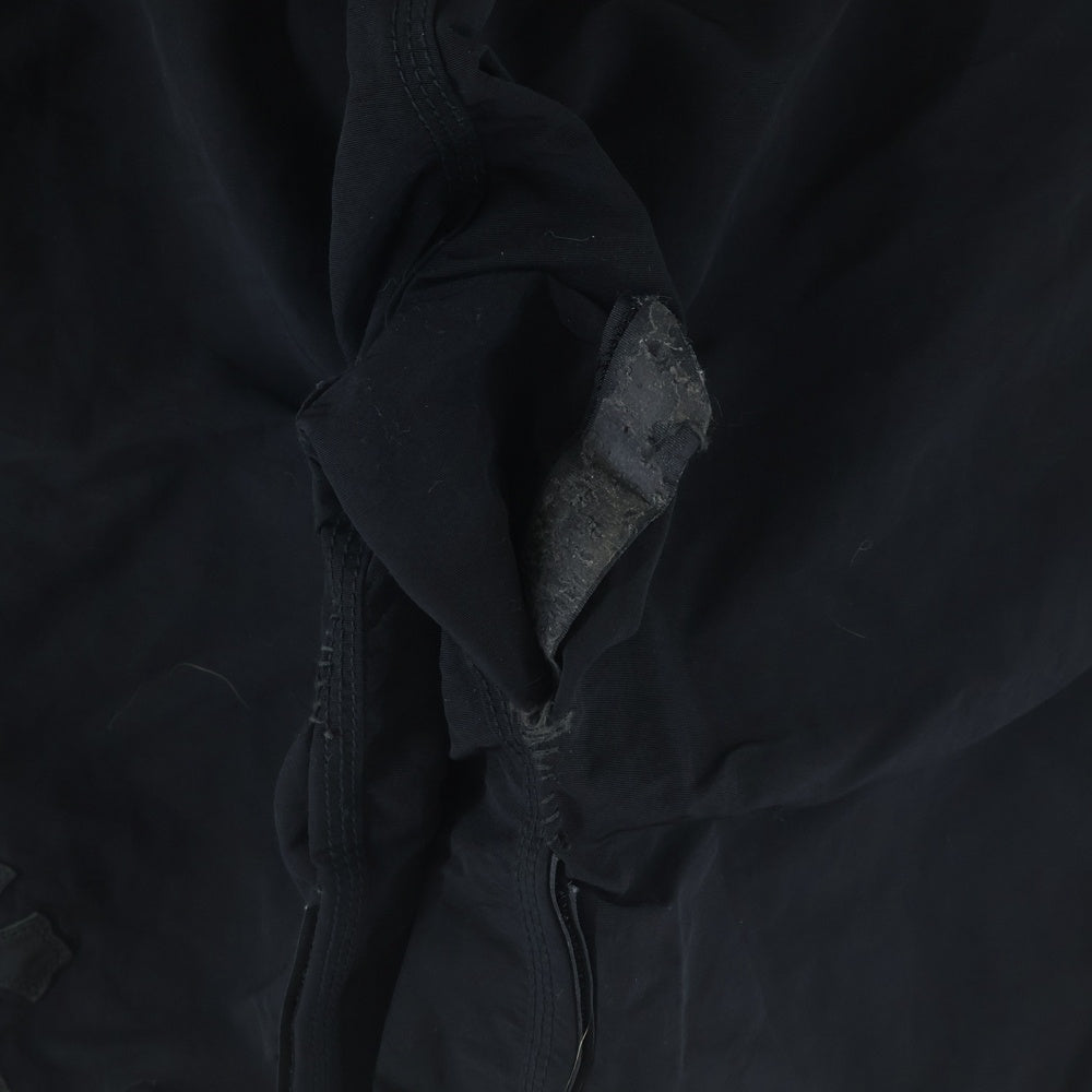 CHROME HEARTS(クロムハーツ) CROSS PATCH CARGO SWIM SHORTS セメタリークロスパッチ カーゴ ナイロン スイムショーツ ブラック