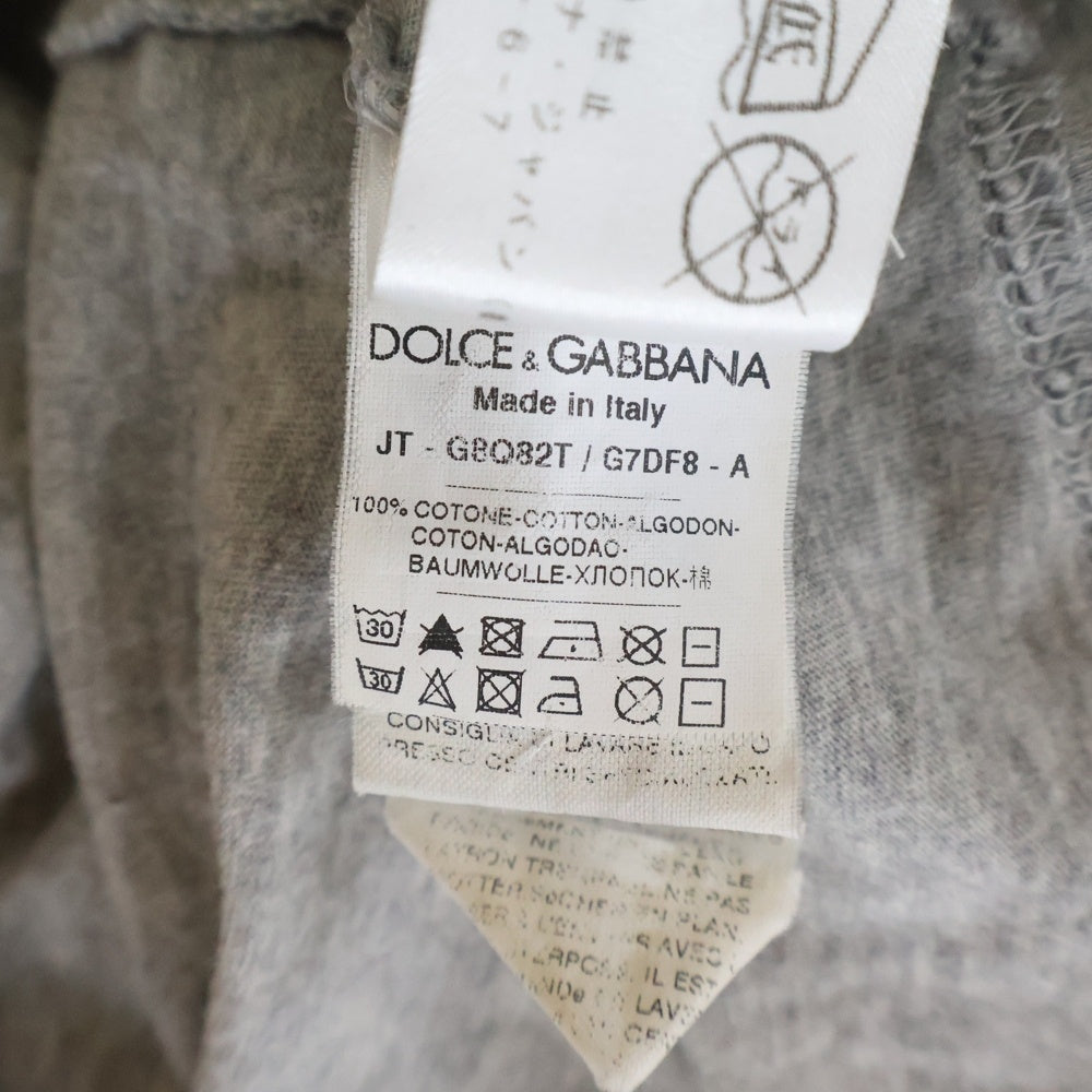 DOLCE & GABBANA(ドルチェアンドガッバーナ) MARILYN MONROE 2011 フォトプリント クルーネック 半袖Tシャツ カットソー グレー G8Q82T/G7DF8