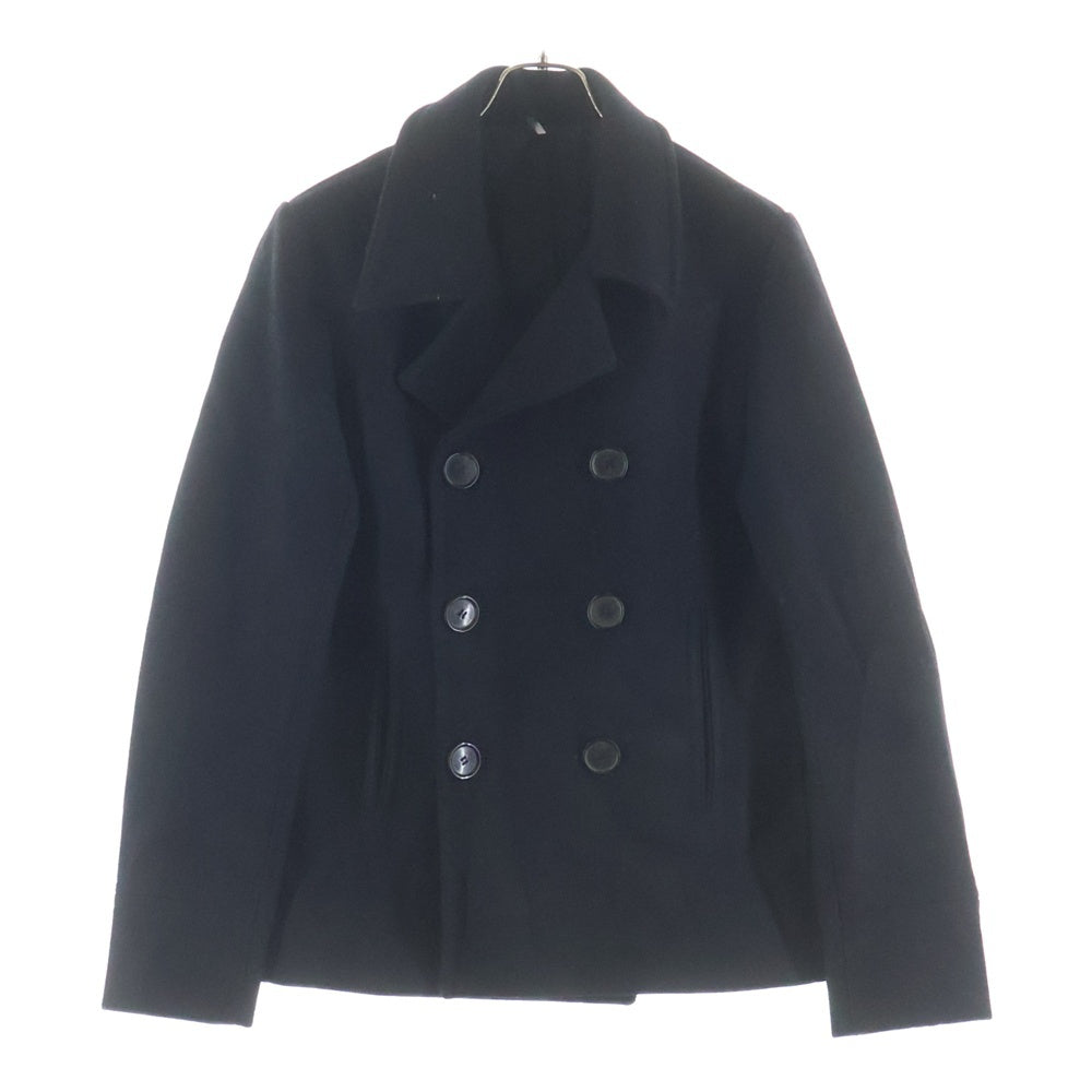 Dior HOMME(ディオールオム) 05AW 6B ウールメルトン ショート ピーコート ジャケット ブラック 5HH1047370