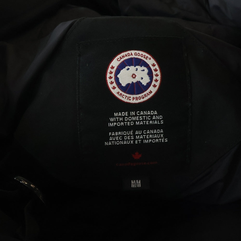 CANADA GOOSE(カナダグース) JASPER PARKA ジャスパーパーカー フーデッド ナイロン ダウンジャケット ブラック 3438JM
