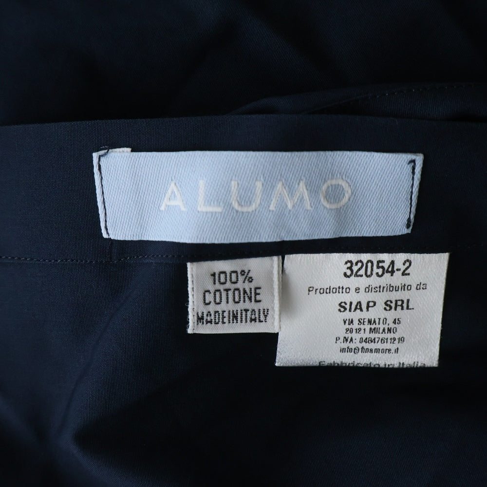 Finamore(フィナモレ) SIMONE BALI シモーネ バリ コットン イタリア製 長袖シャツ ネイビー