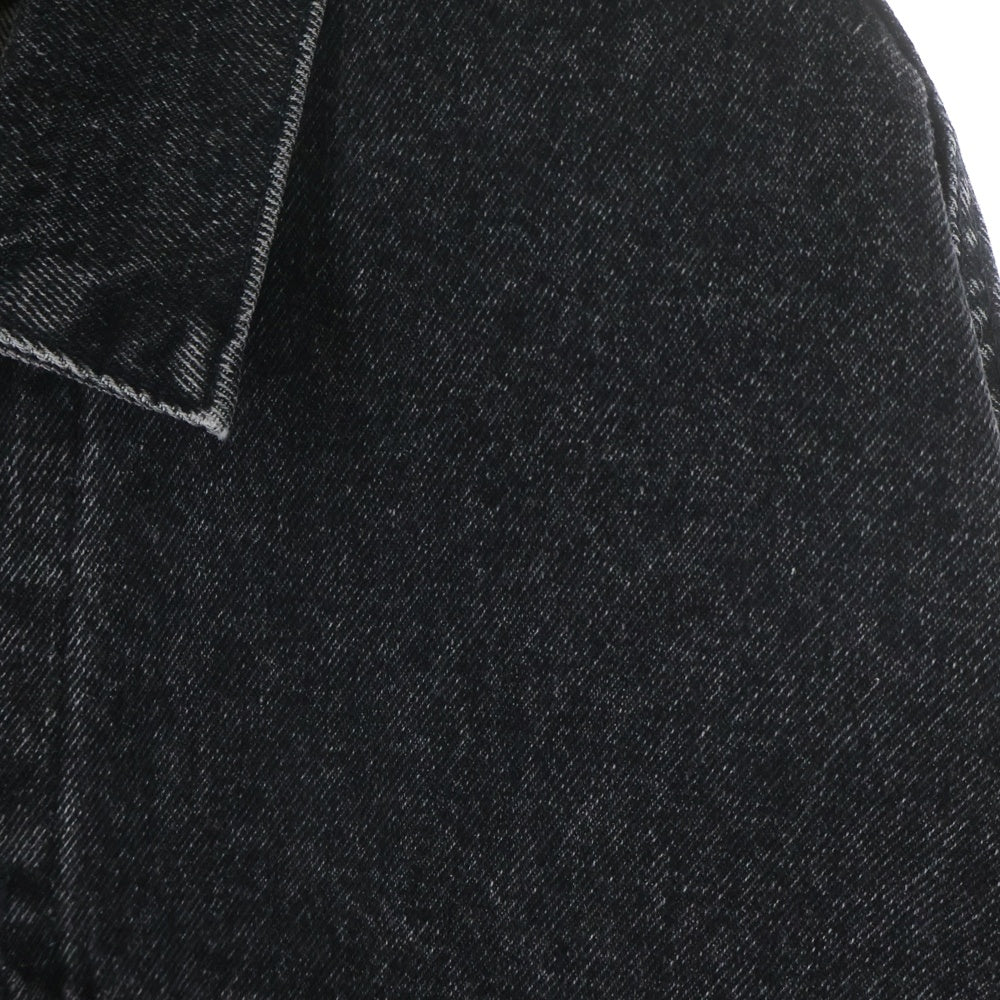 Levi's(リーバイス) 80s VINTAGE 70507-4858 ヴィンテージ ボタン裏527 先染めブラック USA製 デニムトラッカージャケット ブラック