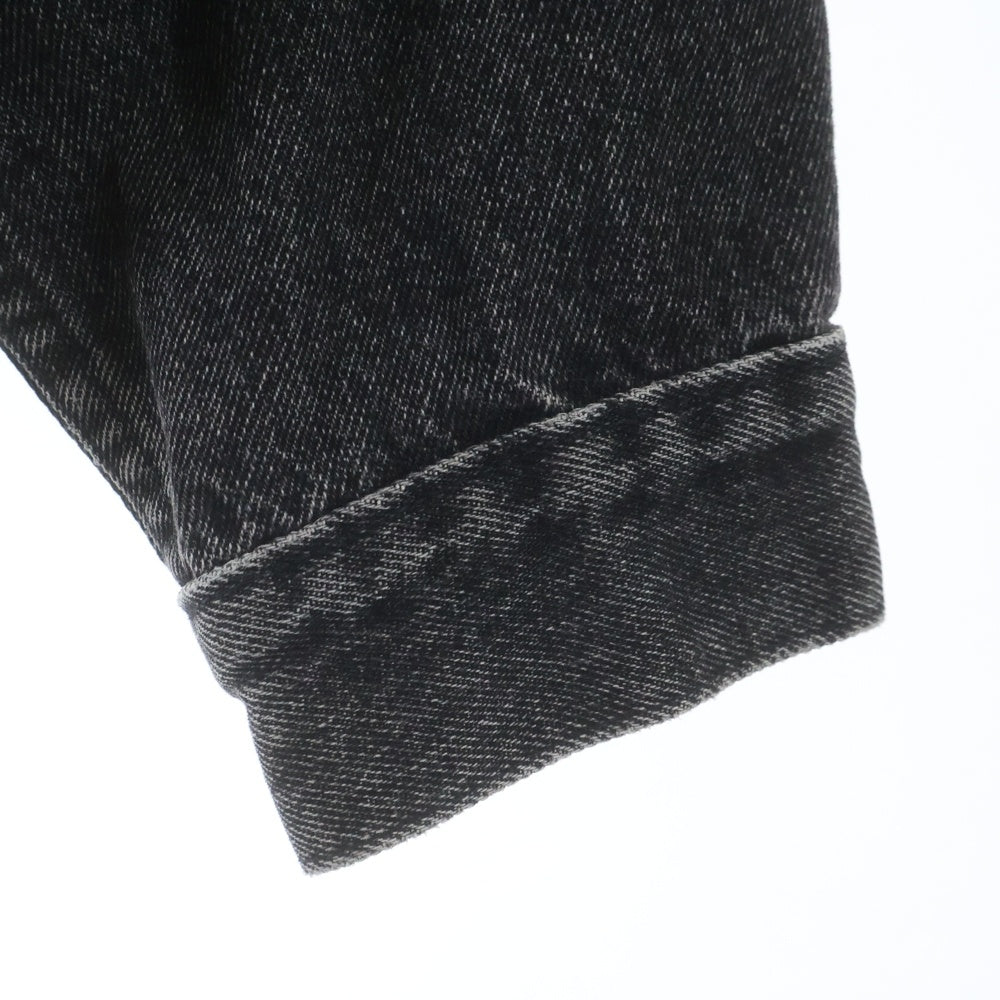 Levi's(リーバイス) 80s VINTAGE 70507-4858 ヴィンテージ ボタン裏527 先染めブラック USA製 デニムトラッカージャケット ブラック