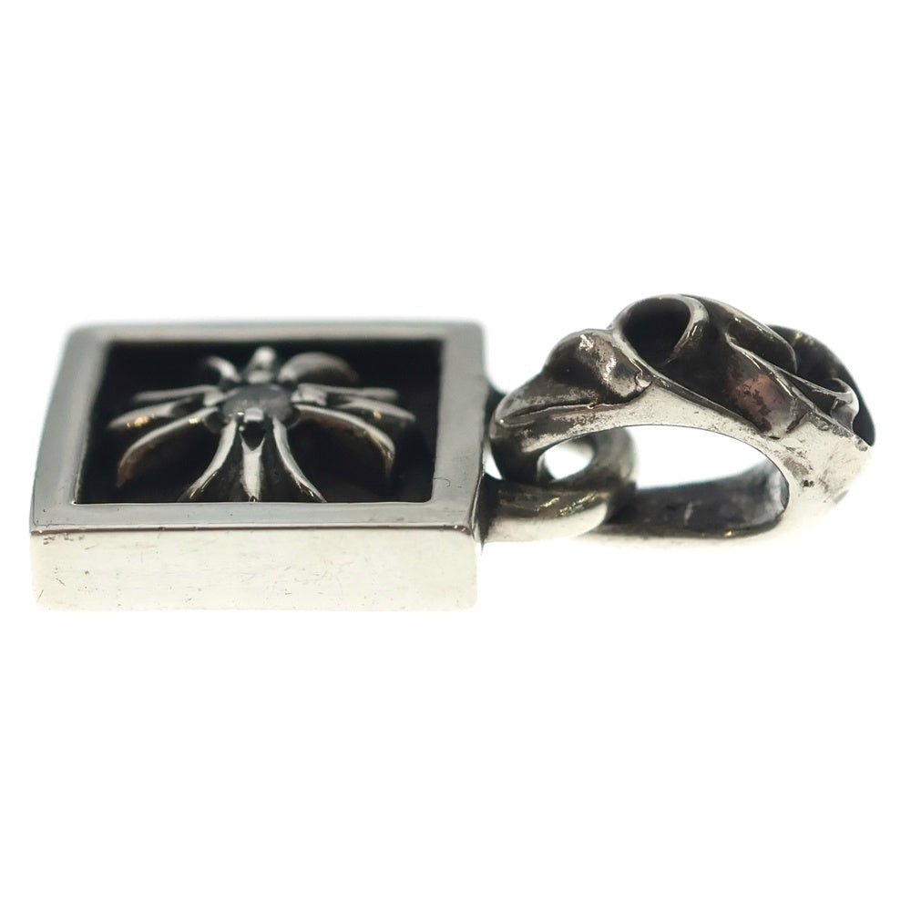 CHROME HEARTS(クロムハーツ) FRAMED CH PLUS 1DIA フレームドCHプラス 1ダイヤ ペンダントトップ シルバー