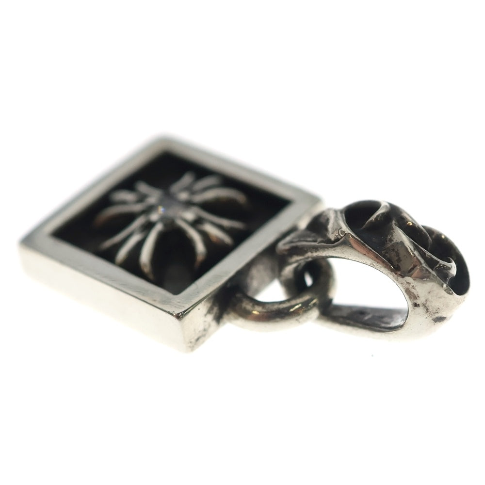 CHROME HEARTS(クロムハーツ) FRAMED CH PLUS 1DIA フレームドCHプラス 1ダイヤ ペンダントトップ シルバー