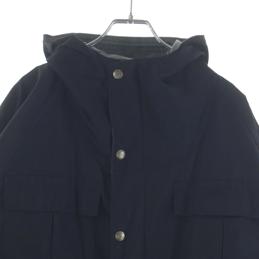 SIERRA DESIGNS(シェラデザイン) 90S VINTAGE 3本杉 ヴィンテージ 60/40クロス ロゴボタン フーデッドマウンテンパーカー ナイロンジャケット ネイビー