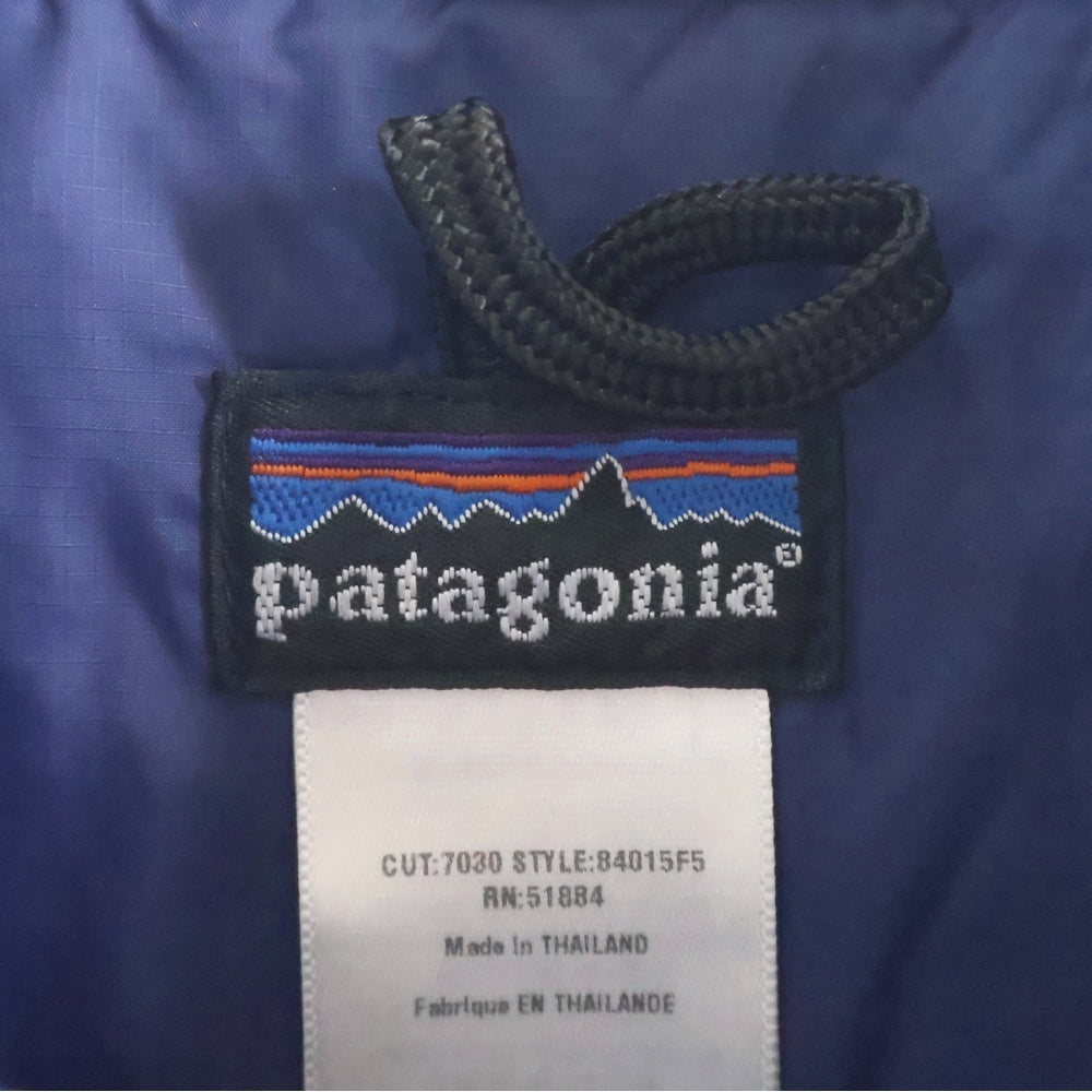 PATAGONIA(パタゴニア) 05AW ジップアップ パフボールベスト ブルー 84015F5