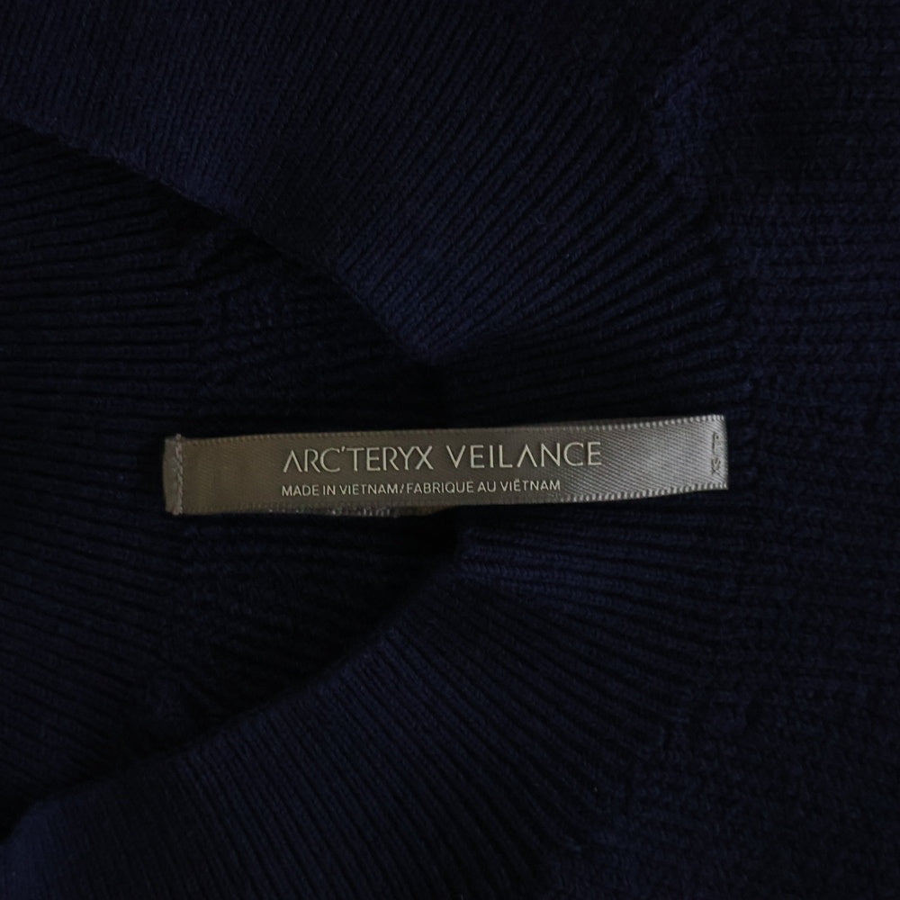 ARC'TERYX(アークテリクス) 25AW CONIC WOOL MIDLAYER コニック ウール ミドルレイヤー モックネックニットセーター ネイビー X000009734