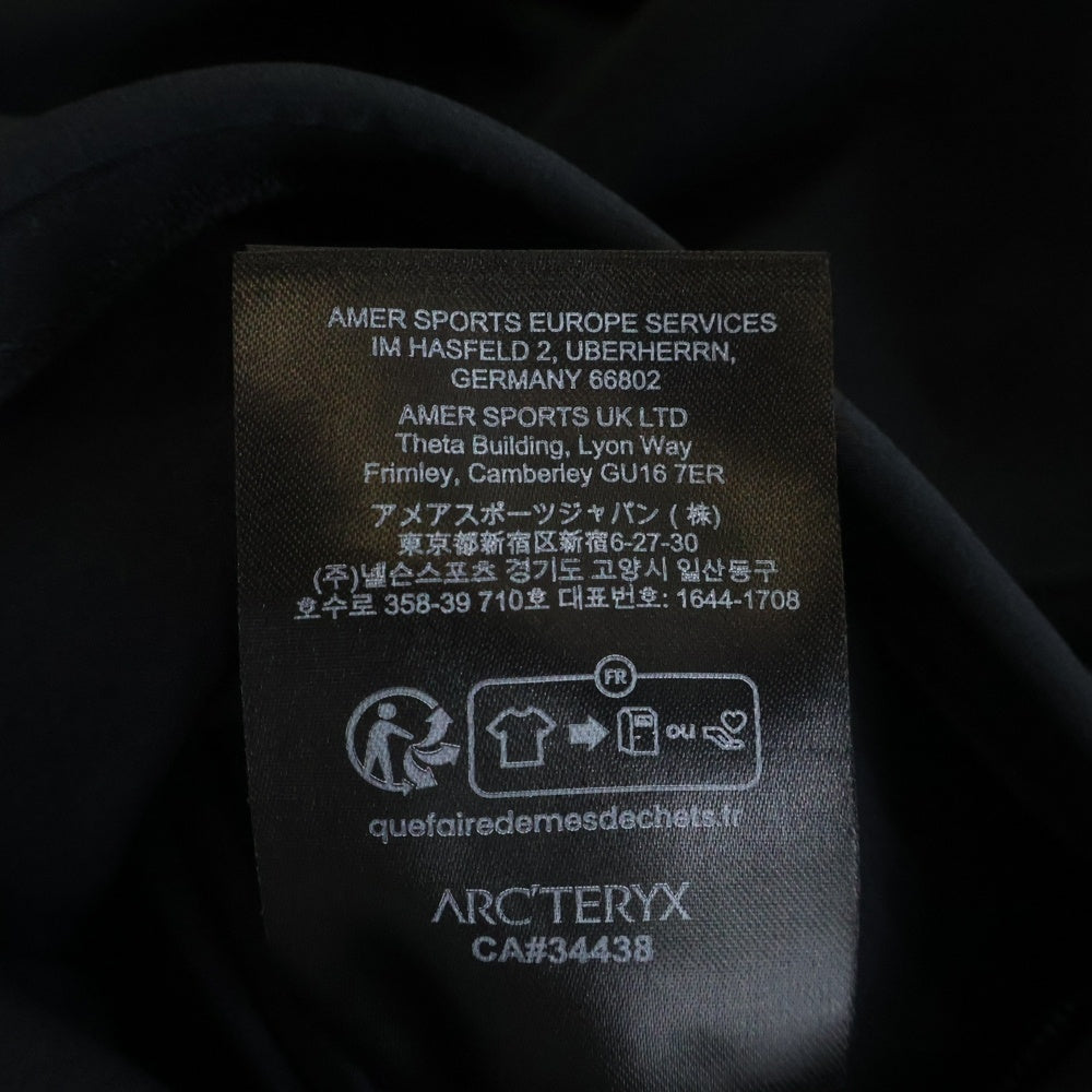 ARC'TERYX(アークテリクス) 23AW SPERE JACKET スピア ポリナイロン ジップアップジャケット ブラック X000007514