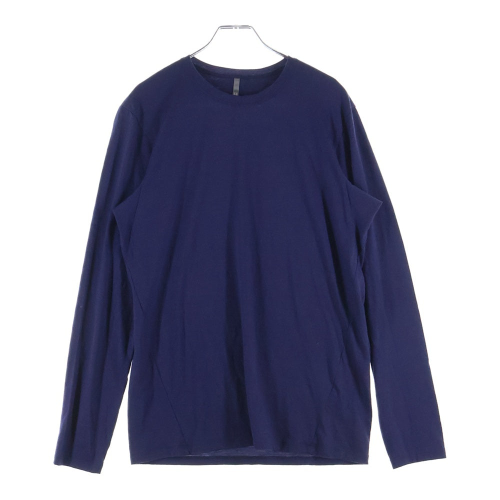 ARC'TERYX(アークテリクス) 25AW FRAME LS SHIRT フレーム クルーネック長袖Tシャツ カットソー ネイビー X000007258