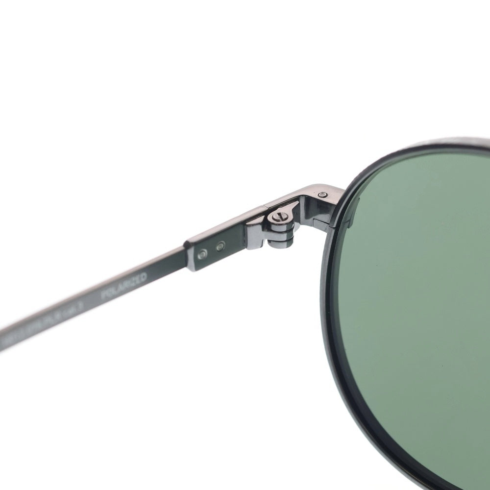 HUBLOT(ウブロ) POLARIZED ティアドロップシェイプ カラーレンズ サングラス メガネ グリーン/ブラック H012.078