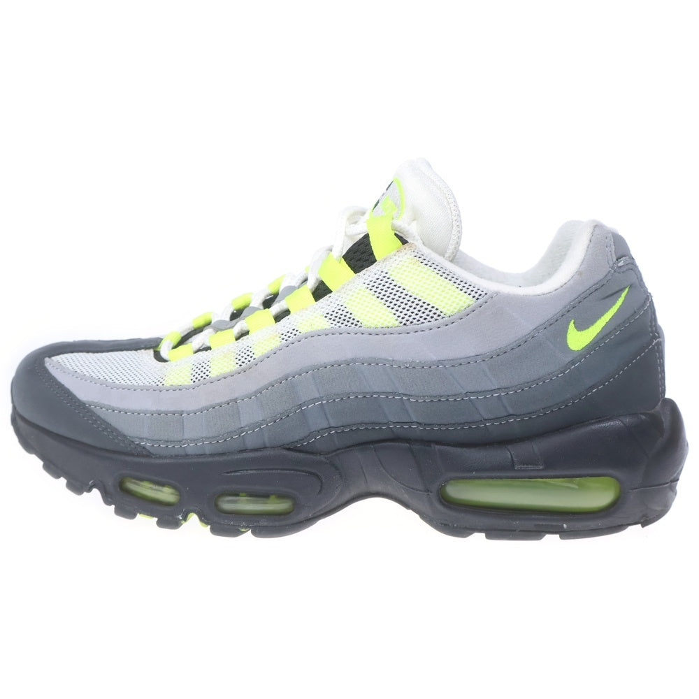 NIKE(ナイキ) AIR MAX 95 OG 2020 エアマックス イエローグラデ ローカットスニーカー グレー/イエロー US8.5/26.5cm CT1689-001