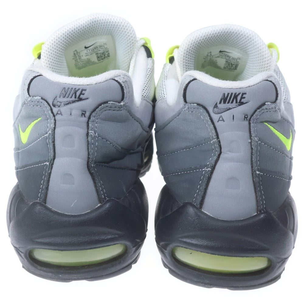 NIKE(ナイキ) AIR MAX 95 OG 2020 エアマックス イエローグラデ ローカットスニーカー グレー/イエロー US8.5/26.5cm CT1689-001