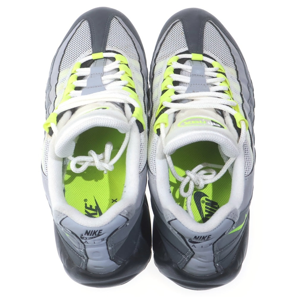 NIKE(ナイキ) AIR MAX 95 OG 2020 エアマックス イエローグラデ ローカットスニーカー グレー/イエロー US8.5/26.5cm CT1689-001