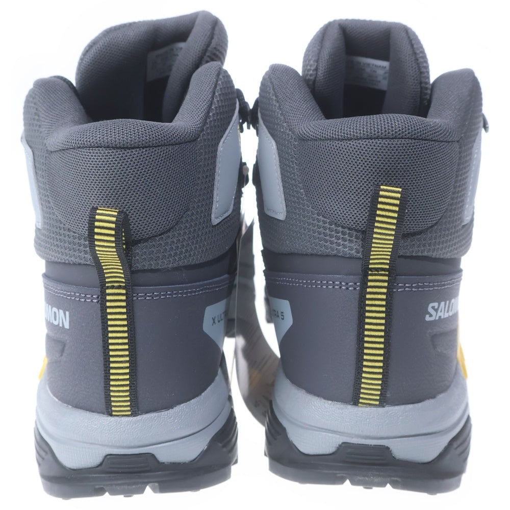 SALOMON(サロモン) X ULTRA 5 MID GORE-TEX エックスウルトラミッド ゴアテックス トレッキングシューズ ハイカットスニーカー グレー US10/28cm 477541