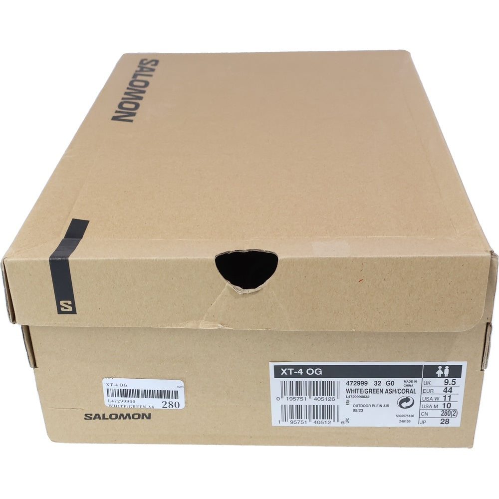 SALOMON(サロモン) XT-4 OG スポーツスタイル ローカットスニーカー ホワイト US10/28cm 472999
