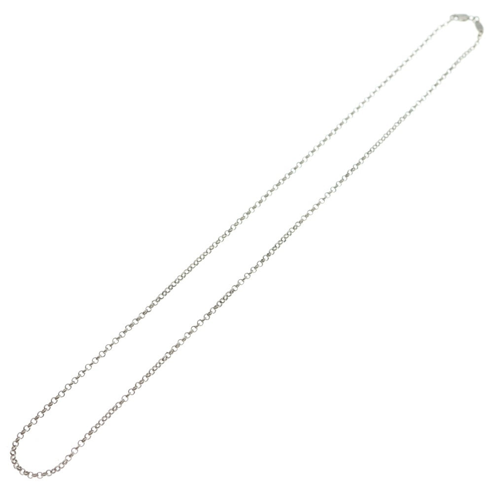 CHROME HEARTS(クロムハーツ) NECKCHAIN R20 ロールチェーンネックレス 20inch シルバー BCA084