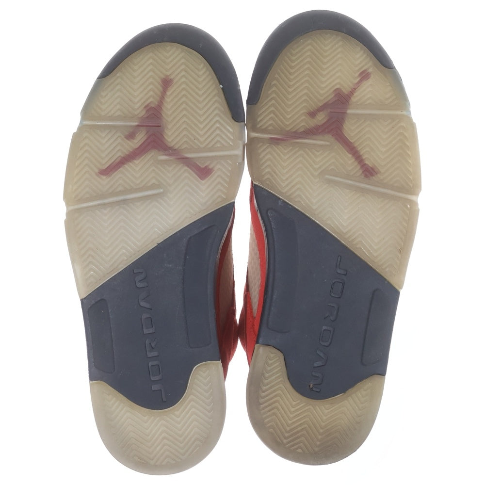 NIKE(ナイキ) AIR JORDAN 5 Toro Bravo エアジョーダン 5 トロブラボー ハイカットスニーカー レッド US9/27cm DD0587-600