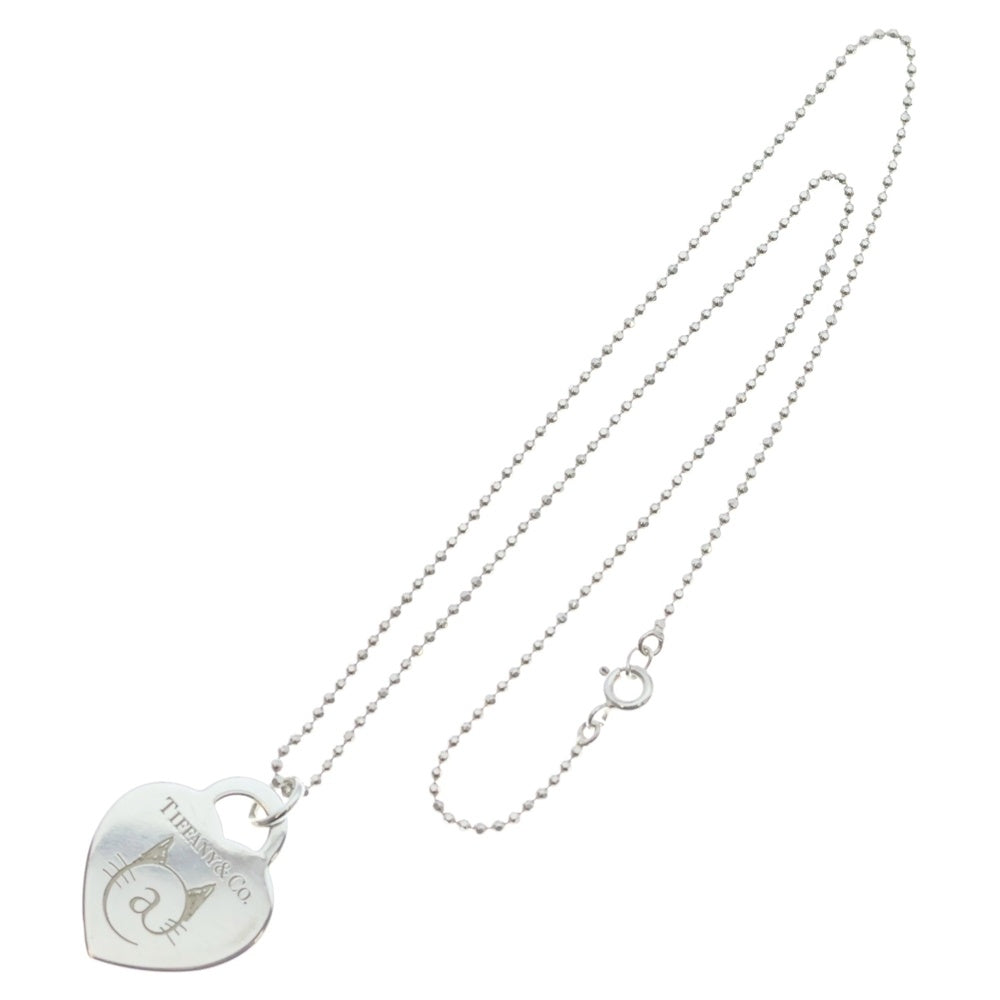 TIFFANY & Co.(ティファニー) キャットストリート限定 リターントゥ ハートタグ ネックレス シルバー