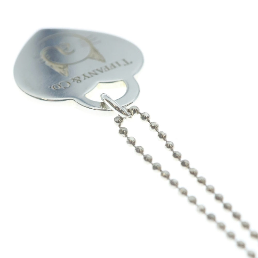 TIFFANY & Co.(ティファニー) キャットストリート限定 リターントゥ ハートタグ ネックレス シルバー