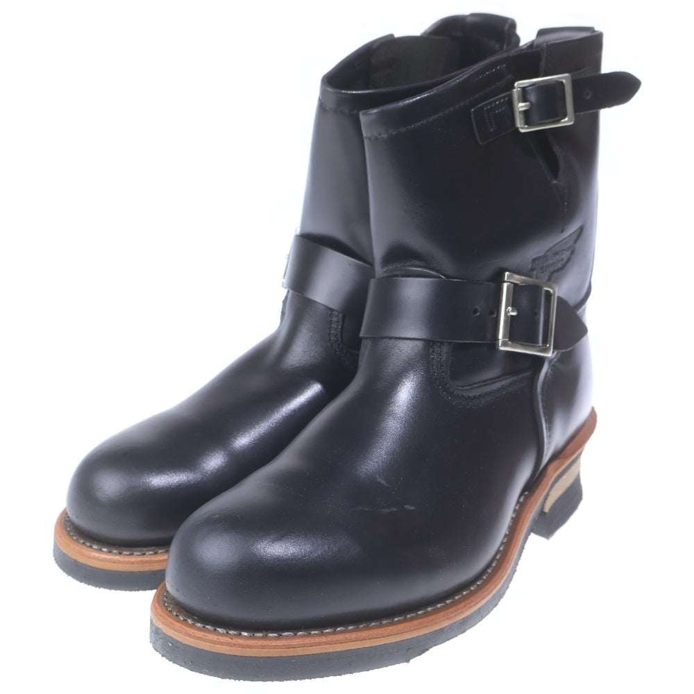 RED WING(レッド ウイング) 2973 ショートエンジニア レザーブーツ ブラック