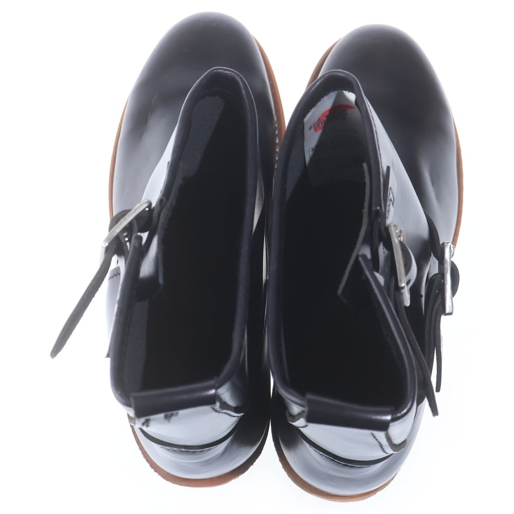 RED WING(レッド ウイング) 2973 ショートエンジニア レザーブーツ ブラック