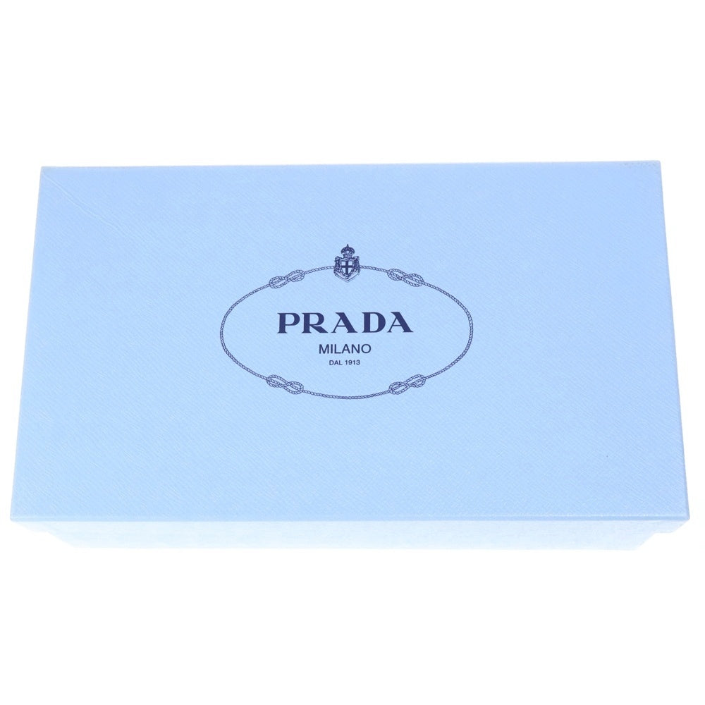 PRADA(プラダ) ラウンドトゥ スエードレザーパンプス レディース ブラック