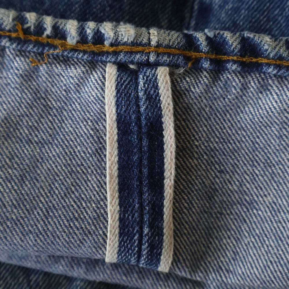 Levi's(リーバイス) 70S VINTAGE 501 ヴィンテージ 赤耳 ボタン裏無刻印 スモールe ボタンフライデニムパンツ インディゴ