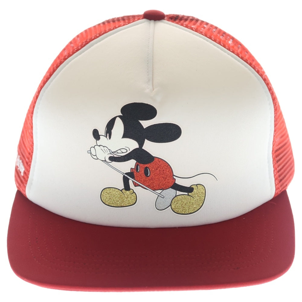 SUPREME(シュプリーム) 25AW ×Number (N)ine ×Mickey Mouse Mesh Back 5 Panel ナンバーナイン ミッキーマウス キャラクタープリント メッシュバック 5パネルキャップ