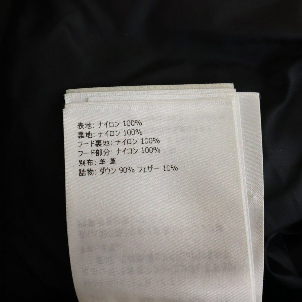 MONCLER(モンクレール) 19AW TALEV タレヴ アームロゴワッペン ダウンコート ジャケット ブラック レディース E20934937085 C0063