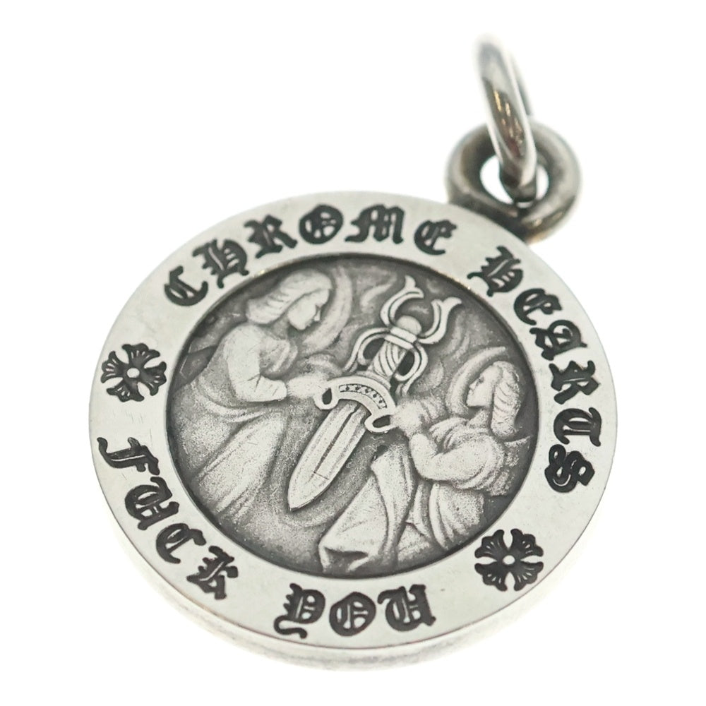 CHROME HEARTS(クロムハーツ) CHRM ANGL MDL V1 エンジェルメダルチャーム ペンダントトップ シルバー BCA229