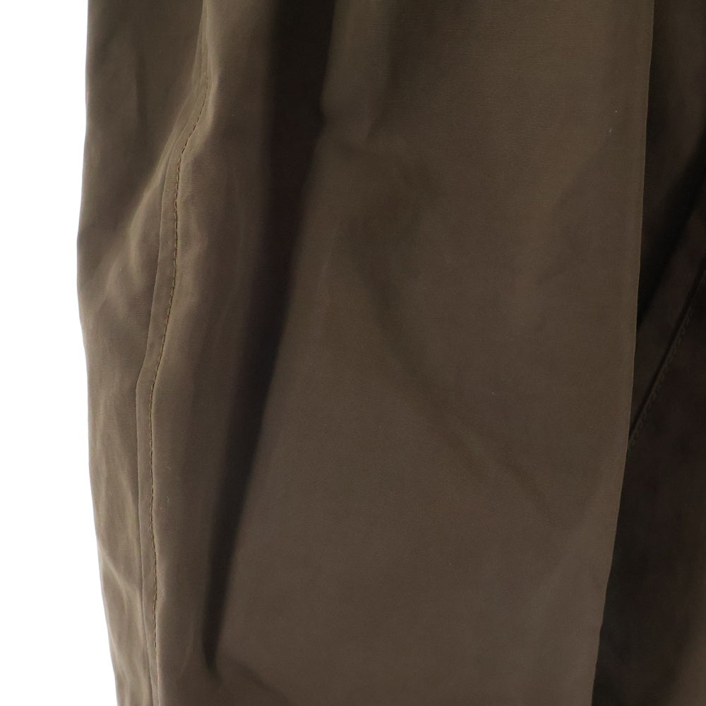 OFF-WHITE(オフホワイト) 22AW SUMMER BOMBER SLATE サマー ボンバー アームポケット ジップアップ ナイロン ジャケット ブラウン OMEH042S22FAB0016400