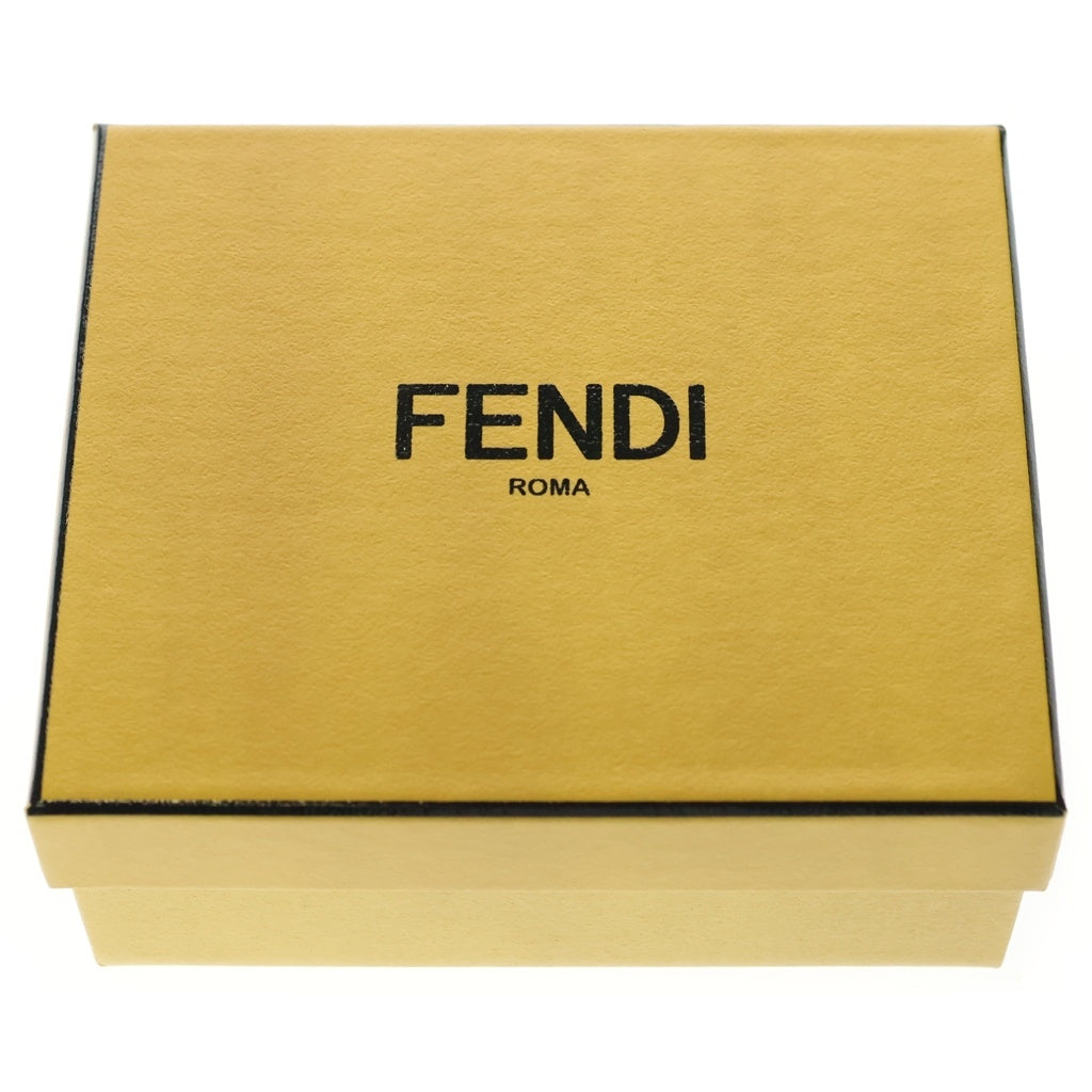 FENDI(フェンディ) FF DIAMONDS MINI TRIFOLD FFダイヤモンド ミニ コンパクトウォレット 三つ折り財布 ブラック 8M0480 ALV4