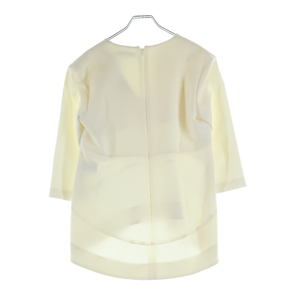 YOKO CHAN(ヨーコ チャン) パールスリット ブラウス レディース ホワイト YCB-620-181