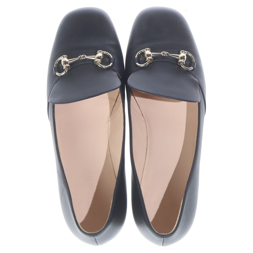 GUCCI(グッチ) ホースビット レザーパンプス レディース ブラック 466792