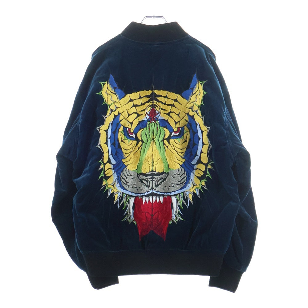 ワコマリア　ウルフズヘッド　ベルベット　ブルゾン　Mサイズ WACKO MARIA(ワコマリア) ×WOLF'SHEAD VELVET VIETNAM JACKET ウルフズ
